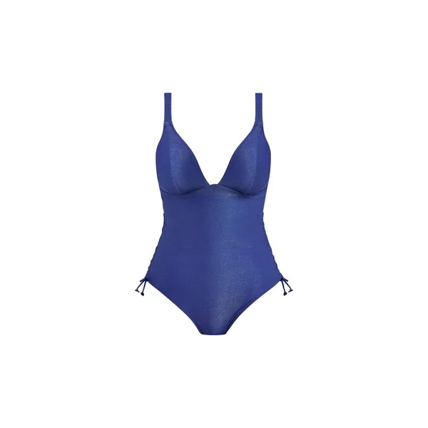 Maillot de bain 1 pièce sans armatures bleu Freya Maillots