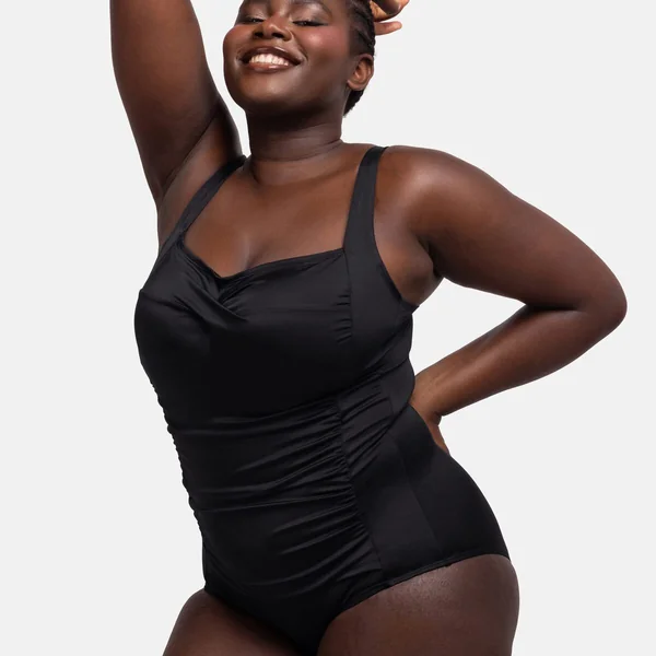 Maillot de bain 1 pièce sculptant black Dorina Maillots