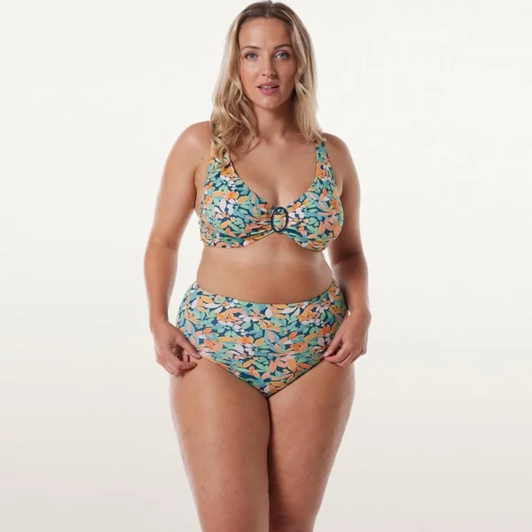 Maillot de bain armaturé vert Fizz Brigitte Bardot