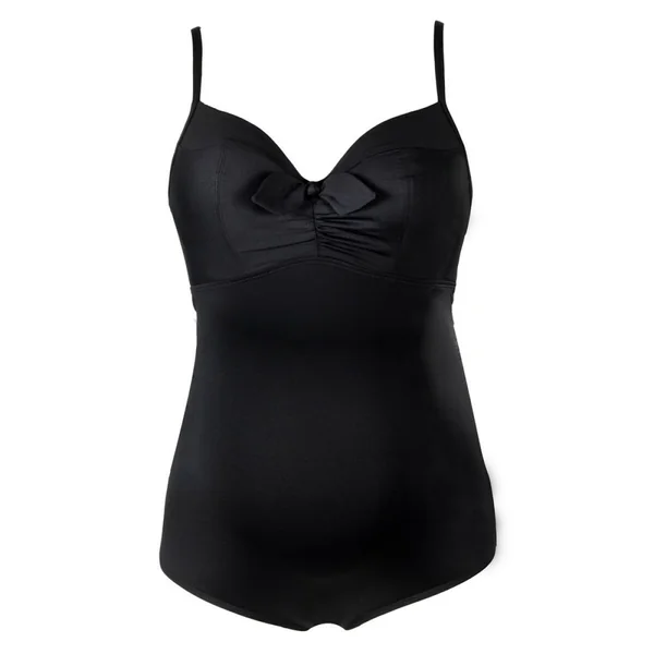 Maillot de bain de grossesse une piece - noir Cache Coeur Maillot