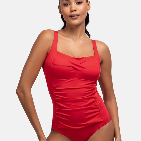 Maillot de bain gainant rouge Dorina Maillots