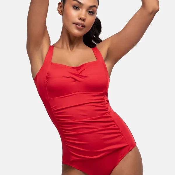 Maillot de bain gainant rouge Dorina Maillots