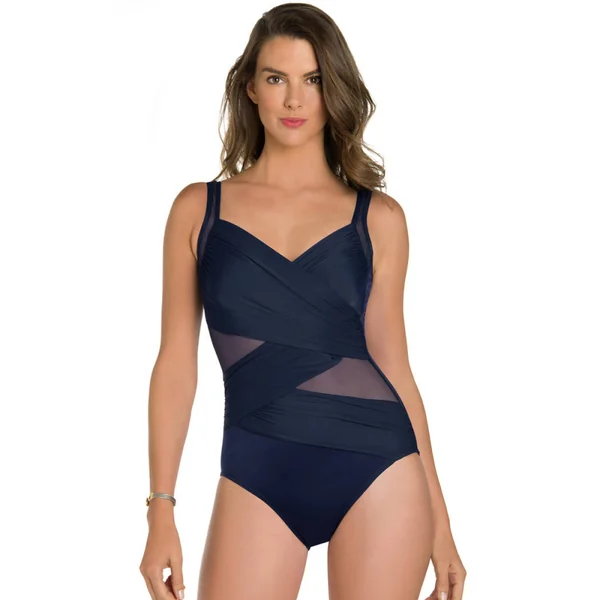 Maillot de bain gainant une pièce armatures Miraclesuit MADERO Midnight Miraclesuit