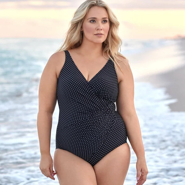Maillot De Bain Gainant Une Pièce Bonnet E à G en nylon Miraclesuit