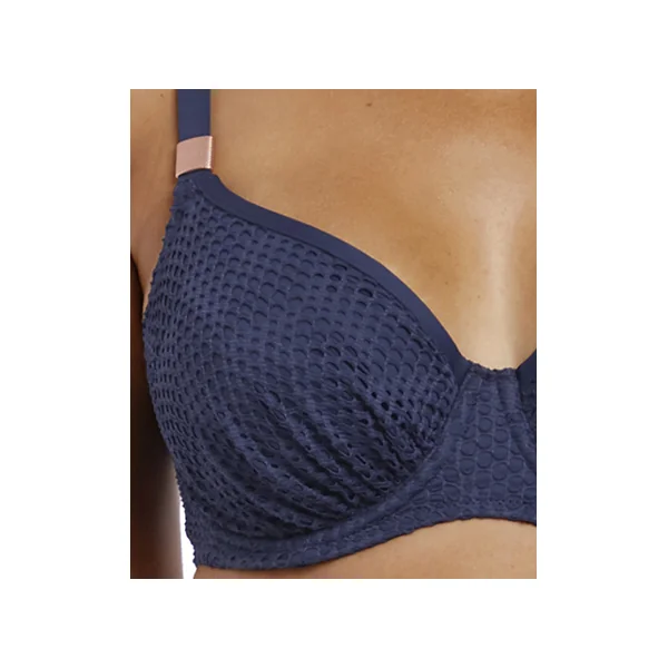 Maillot de bain grande taille à armatures entier plissé MARSEILLE FS6680 TWILIGHT