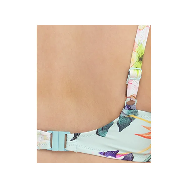 Maillot de bain plissé entier à armatures 501801 PARADISO SOFT MINT