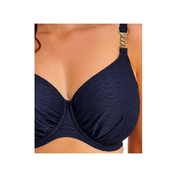 Maillot de bain plissé entier à armatures AZORES 506601 MIDNIGHT