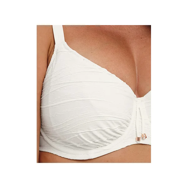 Maillot de bain plissé entier à armatures BEACH WAVES FS502201 LINEN