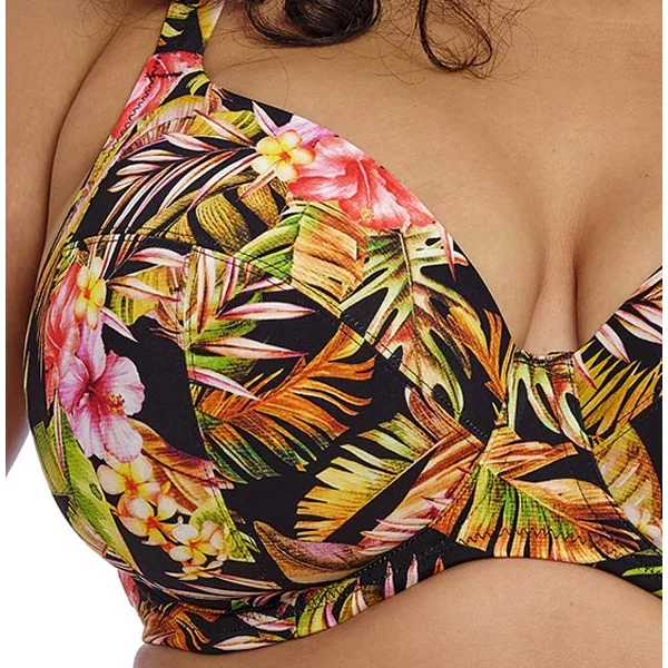 Maillot de bain plongeant à armatures TIGER VALLEY 802302 NOIR