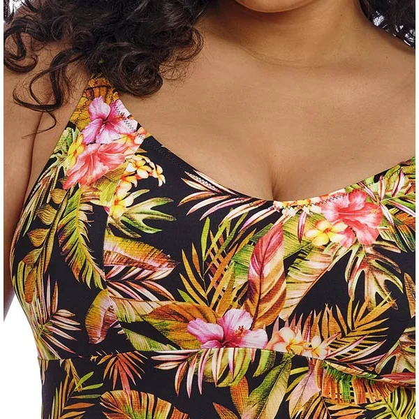 Maillot de bain sans armatures TIGER VALLEY 802343 NOIR