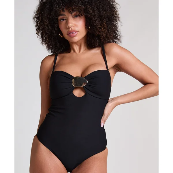 Maillot de bain sculptant Cabo - Noir