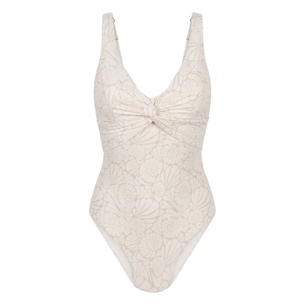 Maillot de bain sculptant Caicos - Beige