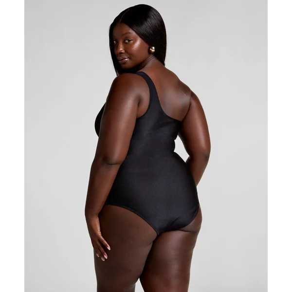 Maillot de bain Shaping Shell Mesh - Noir