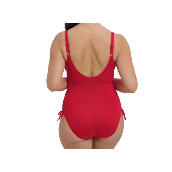 Maillot de bain twisté à armatures à jambes ajustables 6360 OTTAWA RADIANT RED
