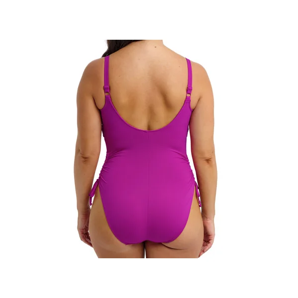 Maillot de bain twisté à armatures à jambes ajustables BEACH WAVES FS502231 BRIGHT FUCHSIA