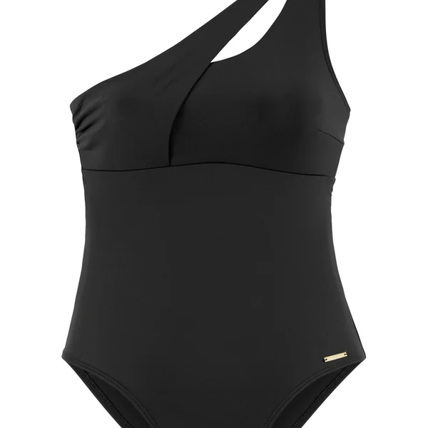 Maillot de bain une pièce asymetrique - Noir Bruno Banani LM