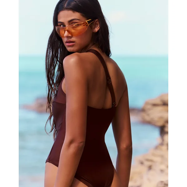 Maillot de bain une pièce avec bijou doré