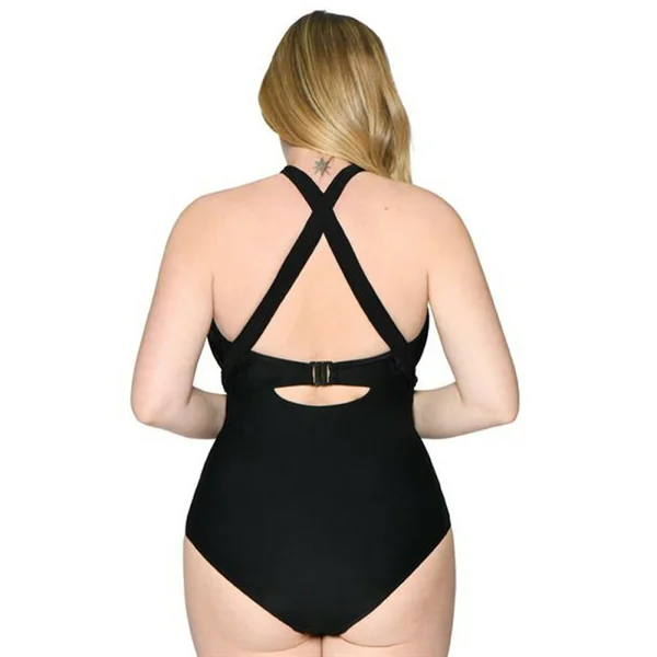 Maillot de bain une pièce bandeau Curvy Kate Maillot WRAPSODY noir Curvy Kate Maillot Wrapsody