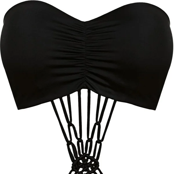 Maillot de bain une pièce bandeau-monokini Noir Freya Maillots