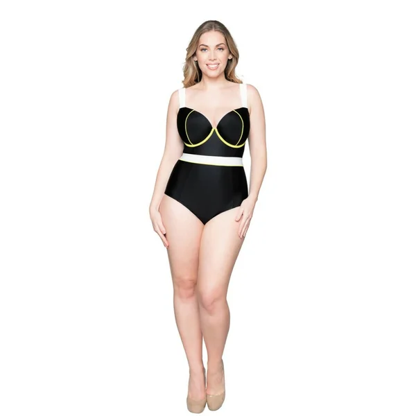 Maillot de bain une pièce Curvy Kate GRAPHIC BEACH Monochrome Curvy Kate Maillot