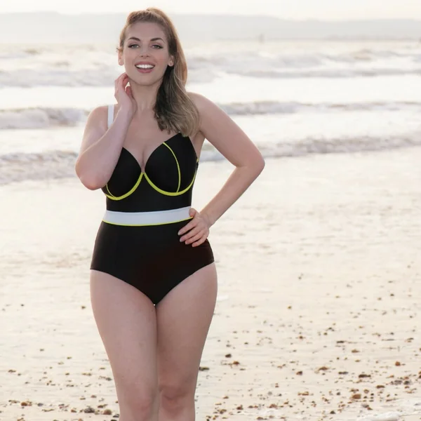 Maillot de bain une pièce Curvy Kate GRAPHIC BEACH Monochrome Curvy Kate Maillot