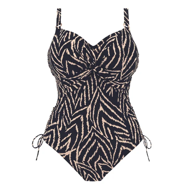 Maillot de bain une pièce noir;blanc Fantasie Bain