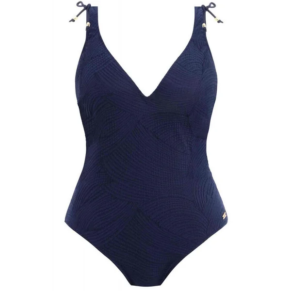 Maillot de bain une pièce Plongeant Armatures - Bleu Fantasie Bain OTTAWA en nylon Fantasie Bain