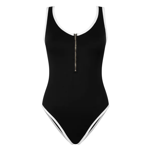 Maillot de bain zippé en néoprène Mono - Noir