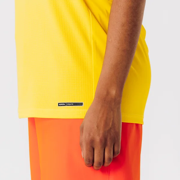 Maillot de football manches courtes viralto club jaune