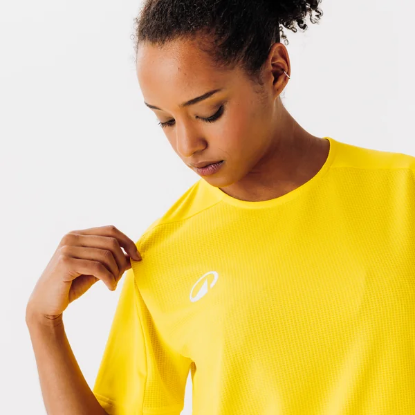 Maillot de football manches courtes viralto club jaune