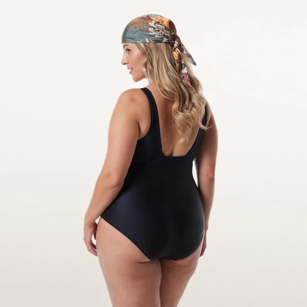 Maillot une pièce noir Porquerolles Brigitte Bardot
