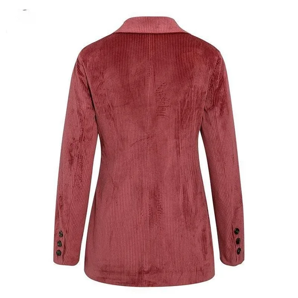 Manteau Bohème Bordeaux Effet Velours