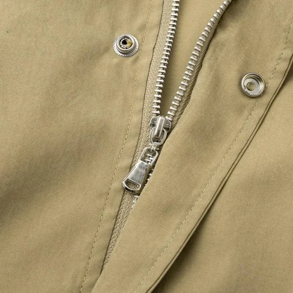 Manteau Long Bohème Kaki