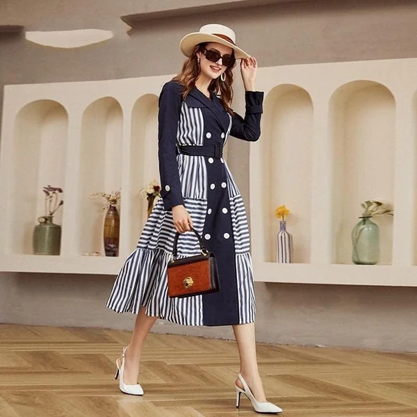 Manteau Trench Chic Bohème