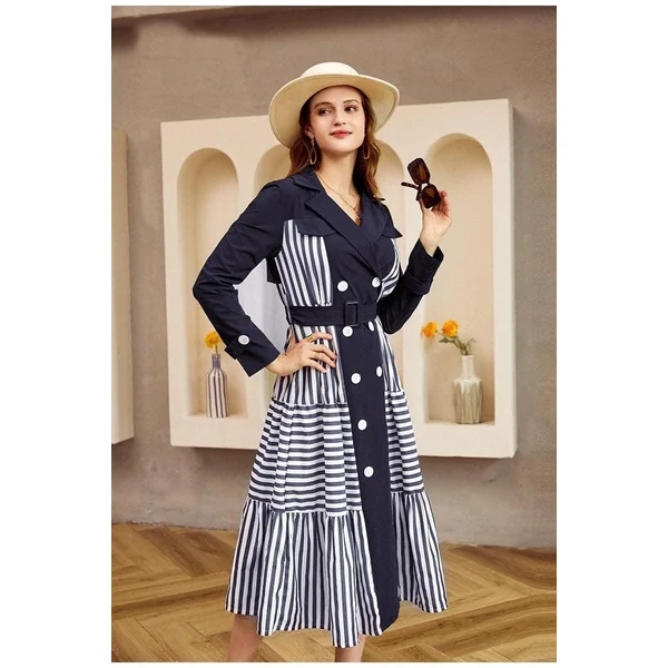 Manteau Trench Chic Bohème