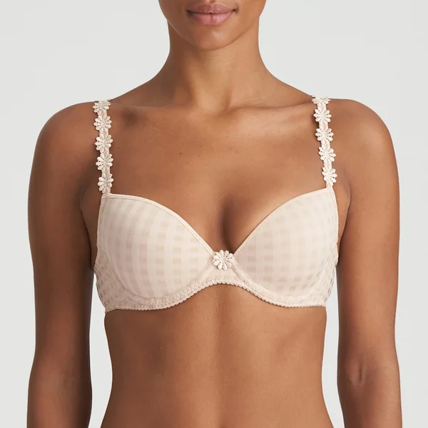Marie Jo - Soutien-Gorge Rembourré Plongeant 32 (70) E Café au Lait