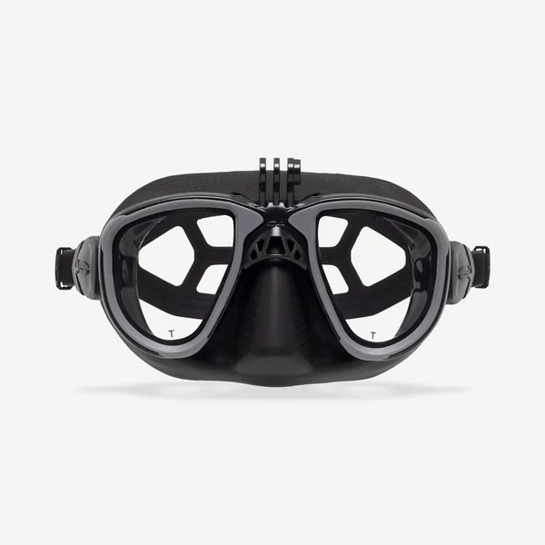 Masque chasse sous-marine et apnée - C4 Martian Action Cam avec support camera