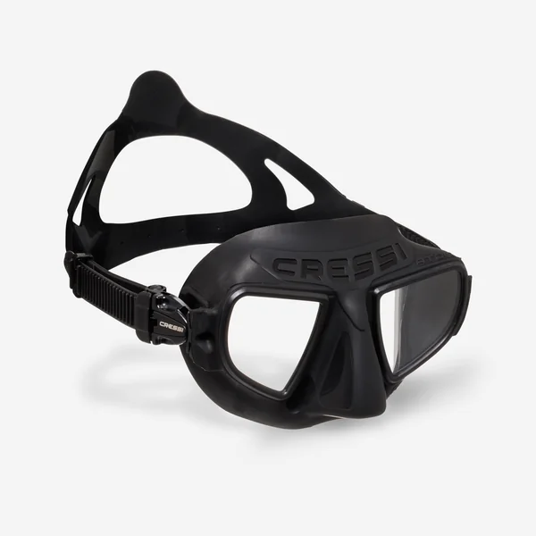 Masque de chasse sous marine et apnee atom cressi noir