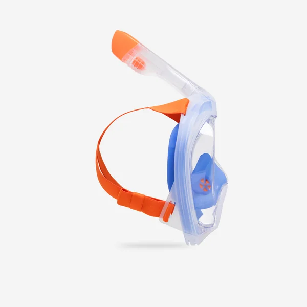 Masque snorkeling de surface easybreath + (>10ans) BLEU