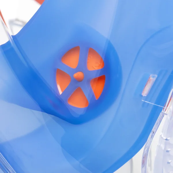 Masque snorkeling de surface easybreath + (>10ans) BLEU