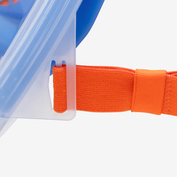 Masque snorkeling de surface easybreath + (>10ans) BLEU