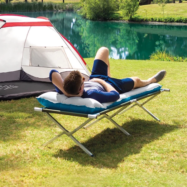 Matelas gonflable camping 1 personne
