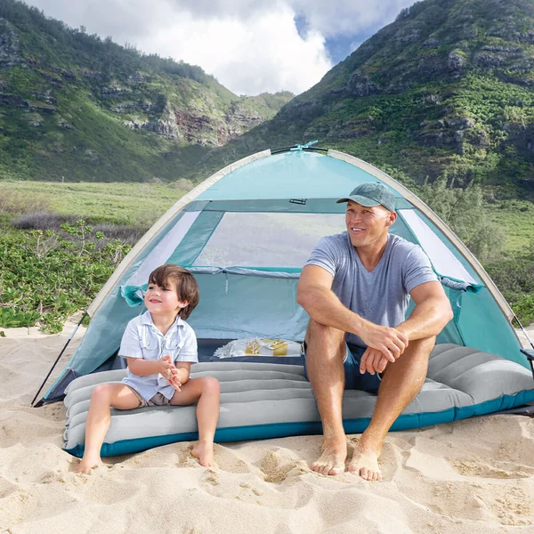 Matelas gonflable camping 1 personne
