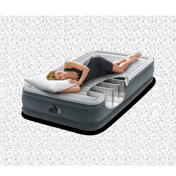 Matelas gonflable comfort plush 1 personne