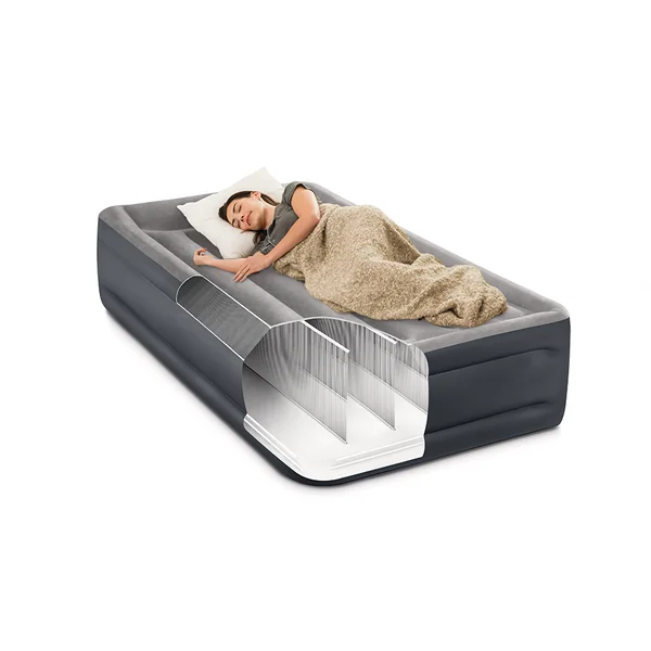 Matelas gonflable Deluxe Pillow Rest Raised 1 personne