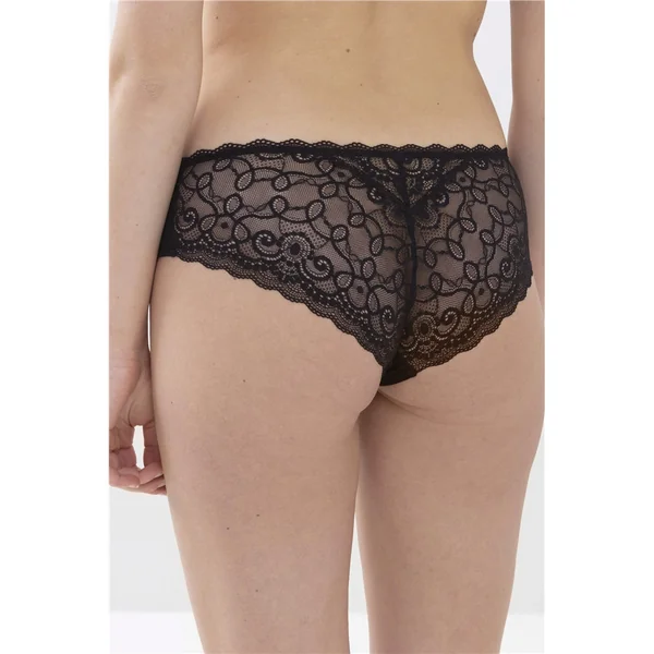 Mey - Culotte haute avec taille en dentelle Noir Medium/40