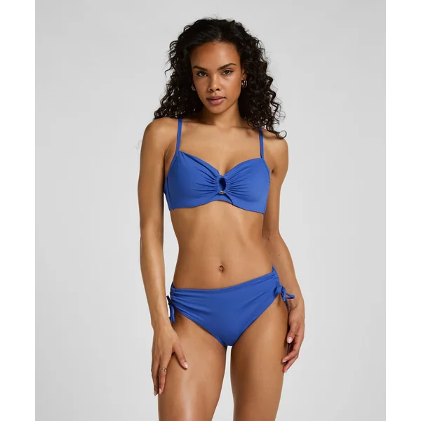 Midi Bikini Bottom Luxe - Bleu