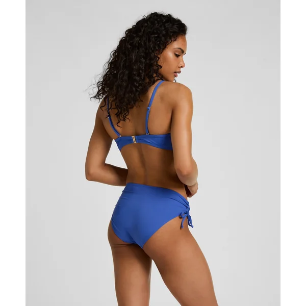 Midi Bikini Bottom Luxe - Bleu