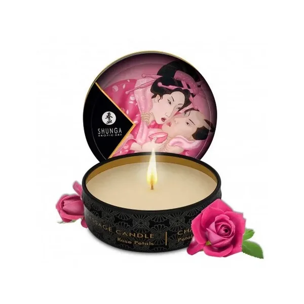 Mini bougie de massage