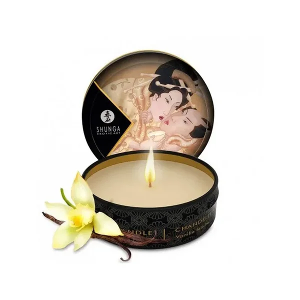 Mini bougie de massage
